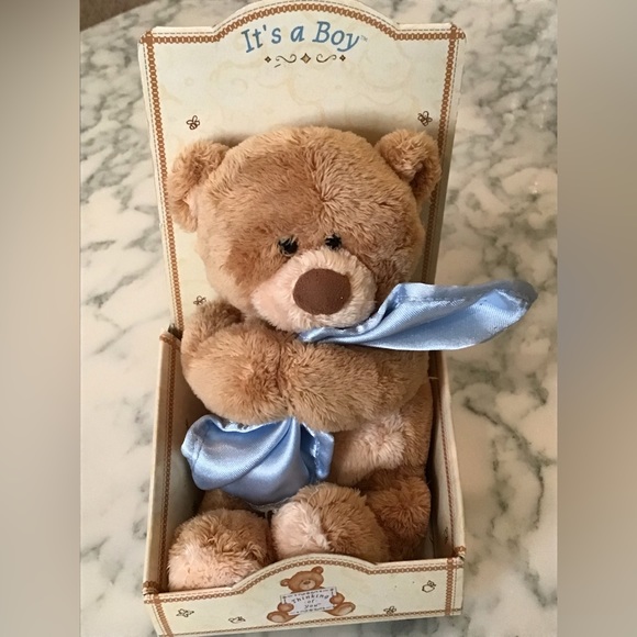 New Gund Thinking of You "It's A BOY" Bear - Picture 2 of 7